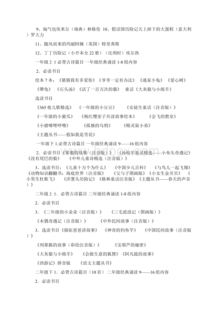 二年级12本课外阅读必读书目精品名师资料.docx_第2页