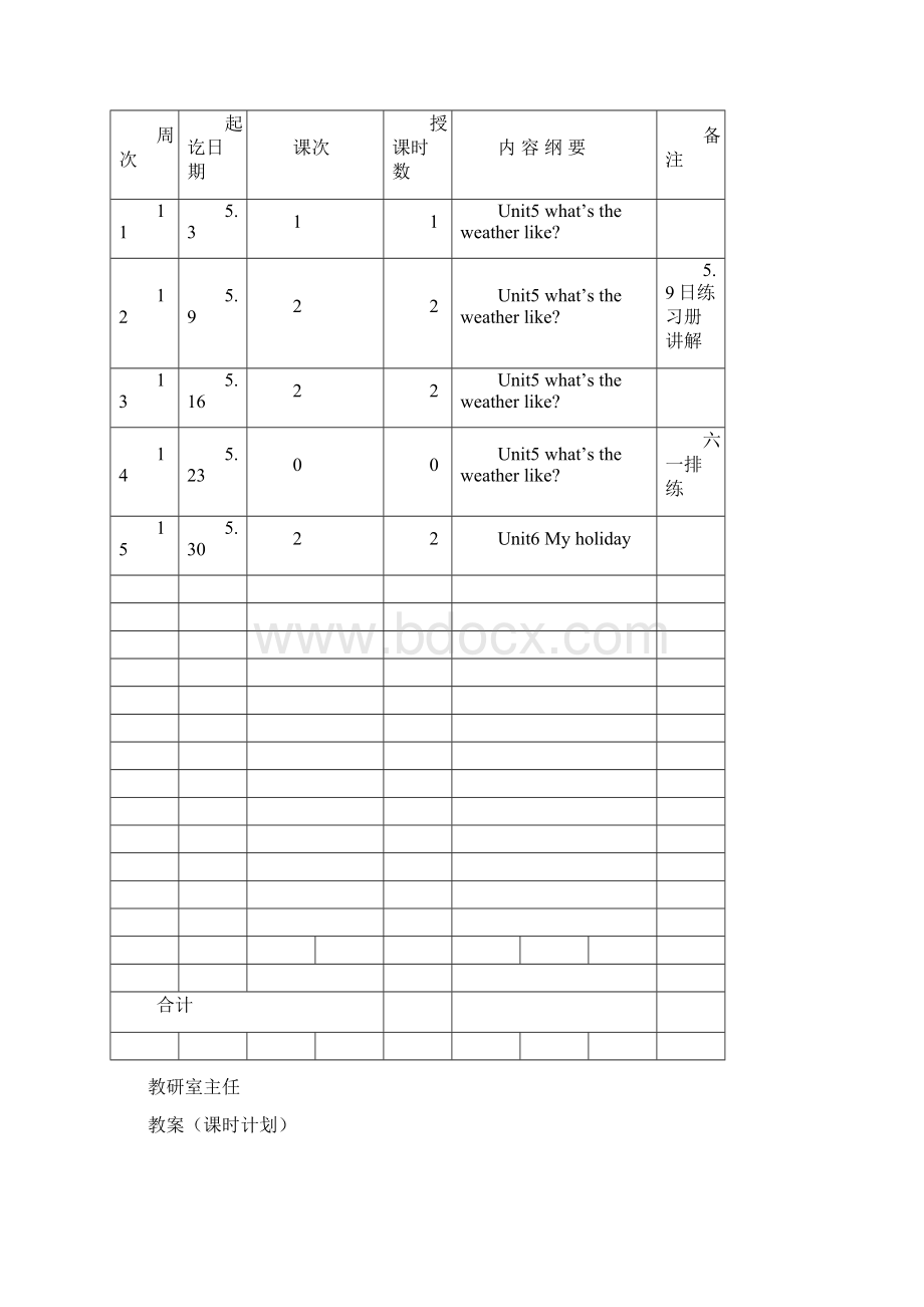 陕旅版五年级下册全册英语教案Word文件下载.docx_第2页