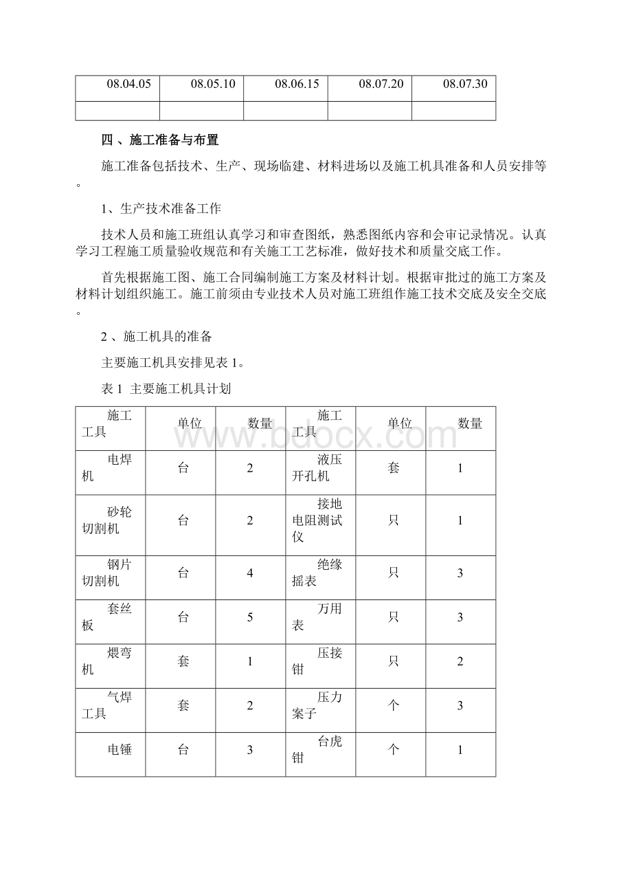 完整版电气工程施工组织设计方案范本.docx_第2页