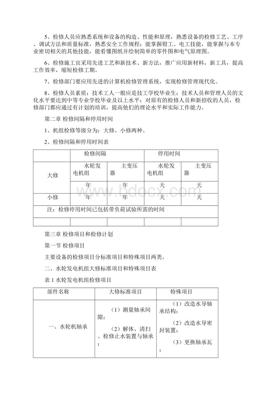 水电站检修规程标准.docx_第2页