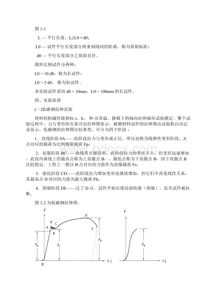 云南农业大学工程力学材料力学实验.docx_第3页