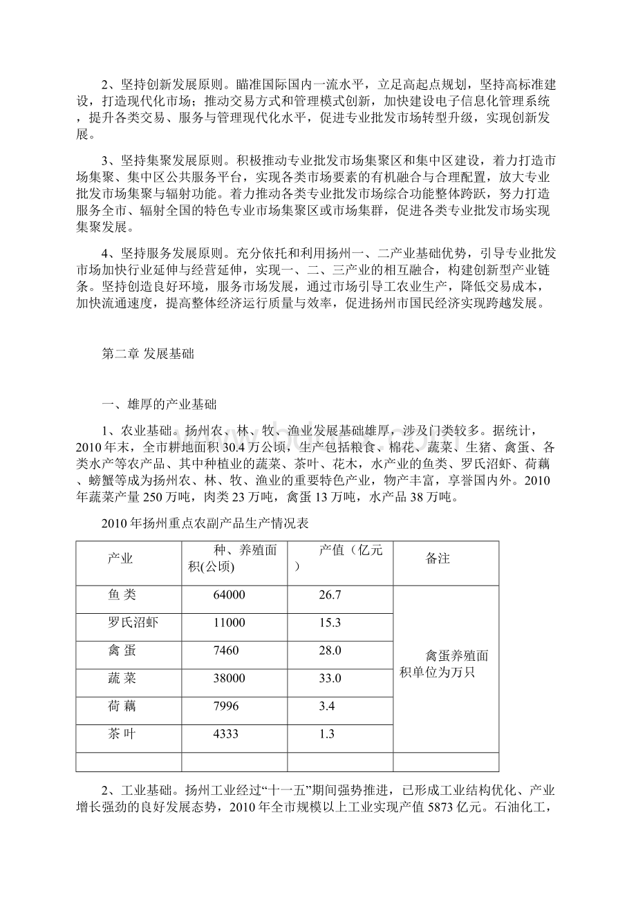 扬州市专业批发市场第十二个五年.docx_第2页