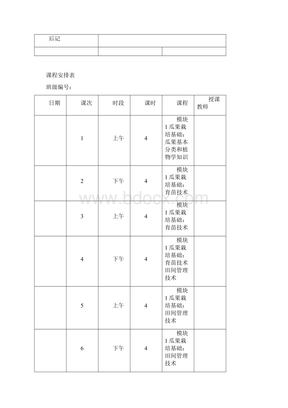 瓜果栽培工四级教案样板.docx_第3页