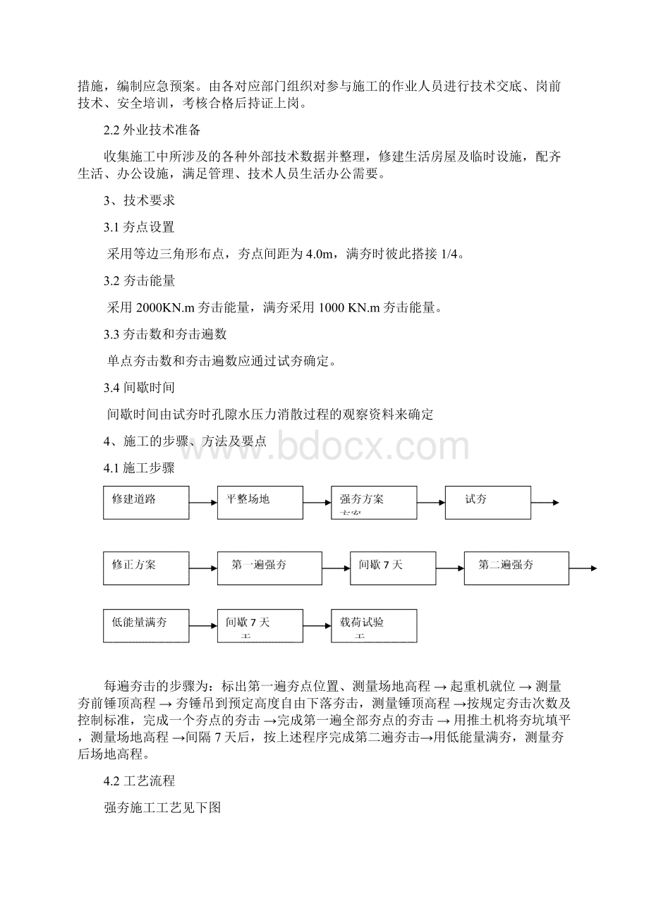 清东陵高速路基高填路基之强夯施工作业指导书.docx_第2页