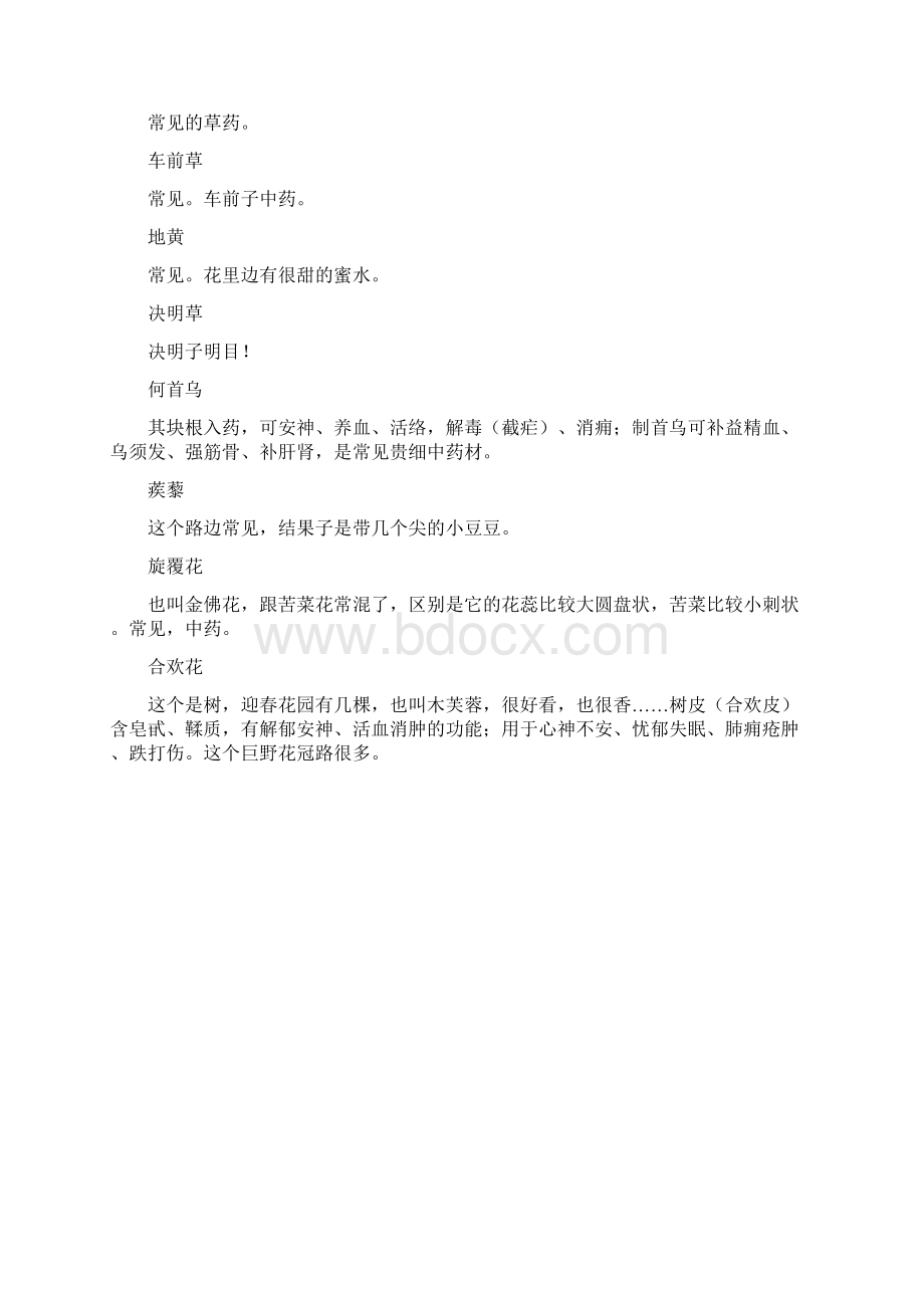 常见又叫不上名的植物Word文件下载.docx_第3页