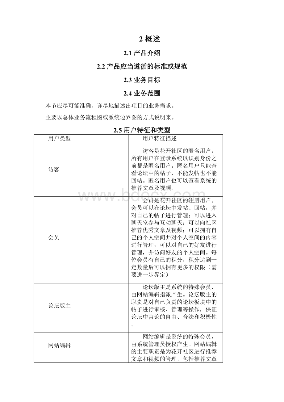 花开社区需求规格说明书.docx_第3页