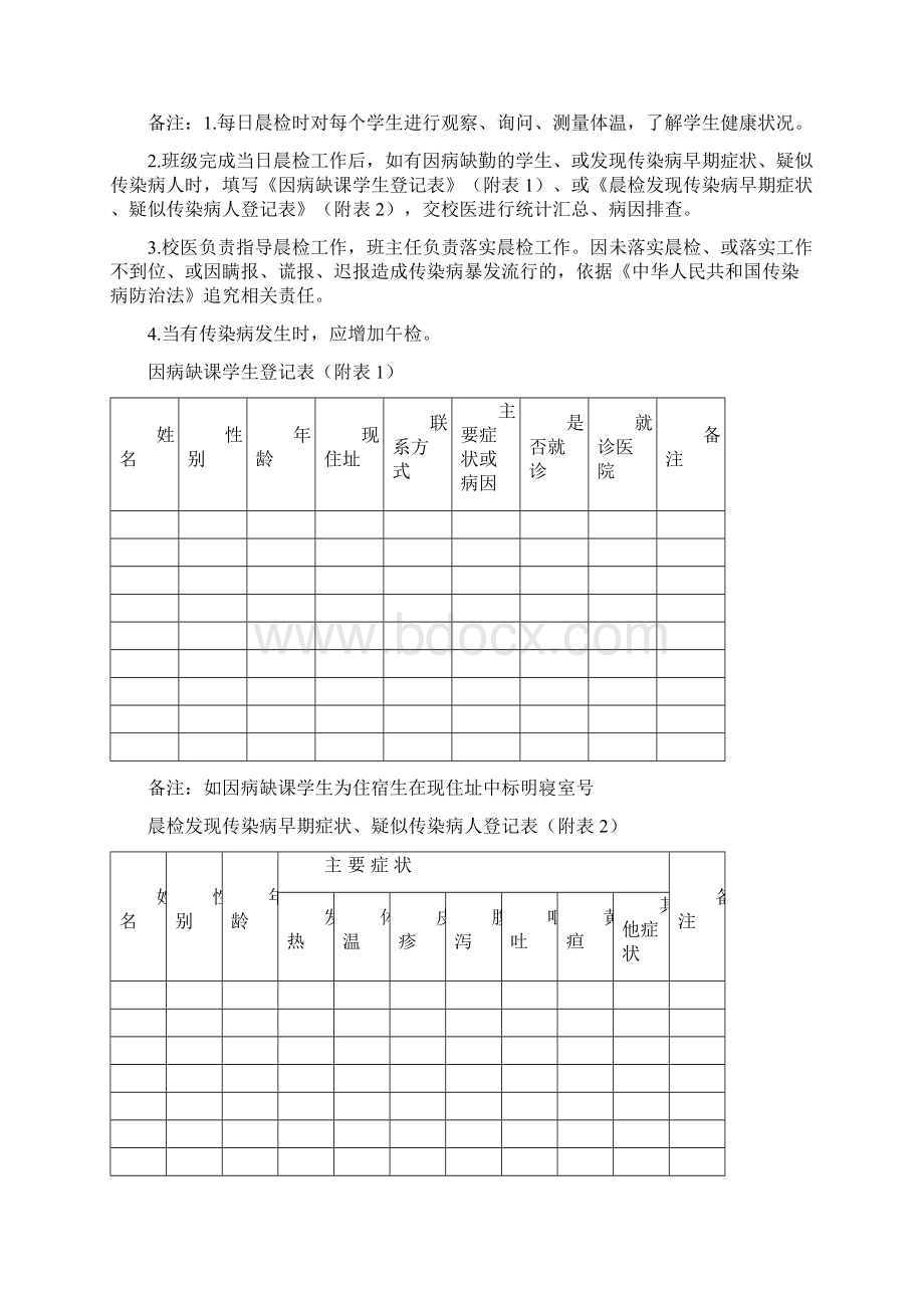 学校卫生表格1文档格式.docx_第3页