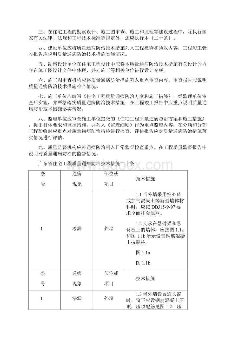 广东省住宅工程质量通病防治技术措施.docx_第2页