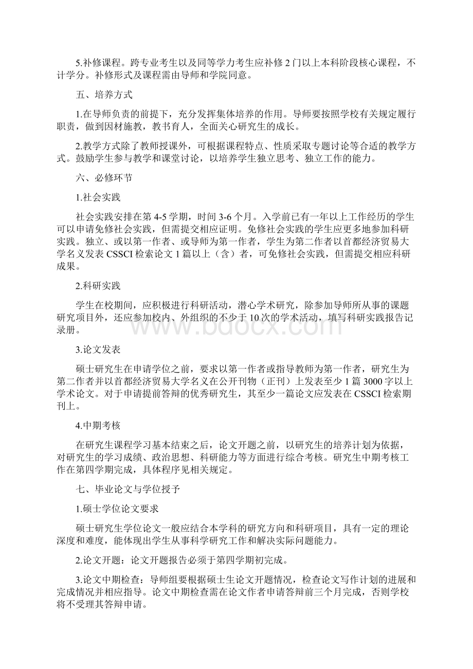 金融学专业硕士研究生培养方案.docx_第2页