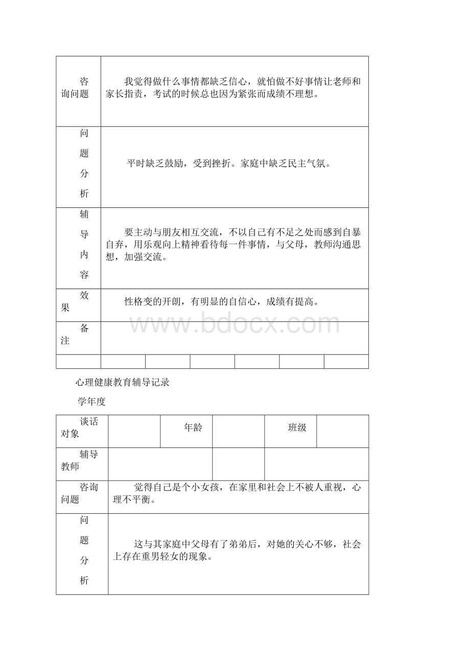 心理健康教育谈话记录doc资料文档格式.docx_第2页