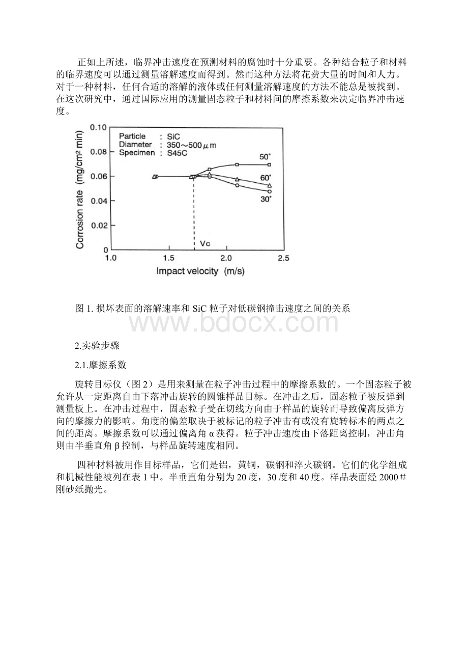 1317Critical impact velocity in the solid particles impact erosion of metallic materials英文翻译.docx_第3页