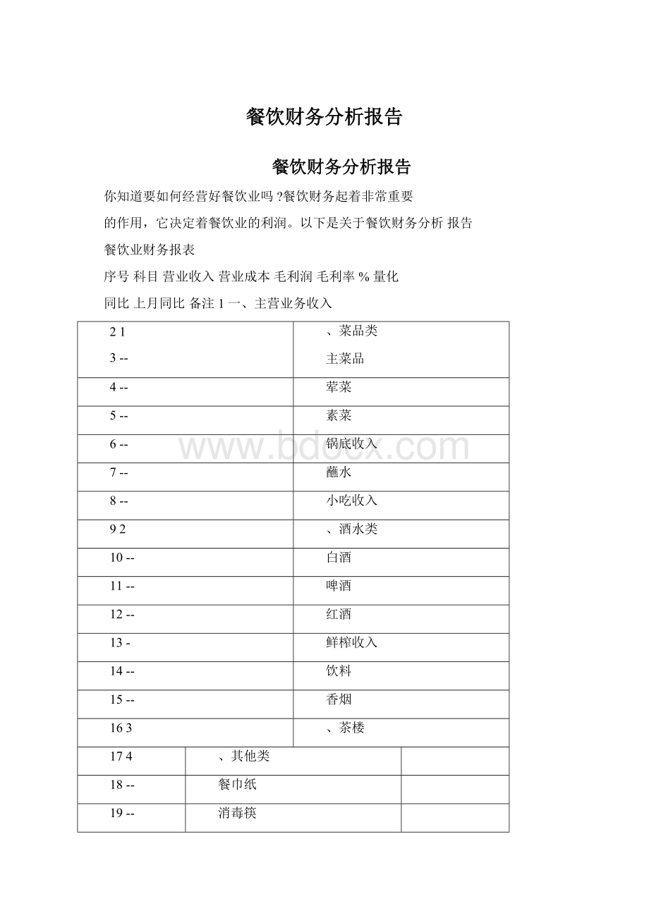 餐饮财务分析报告.docx