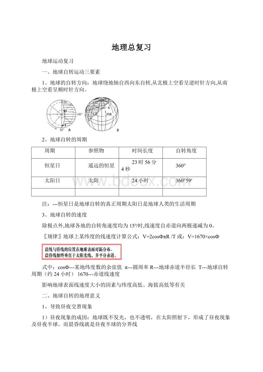 地理总复习.docx