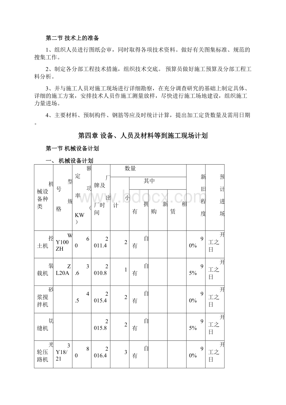 章屋村道路硬化工程项目施工组织设计.docx_第3页