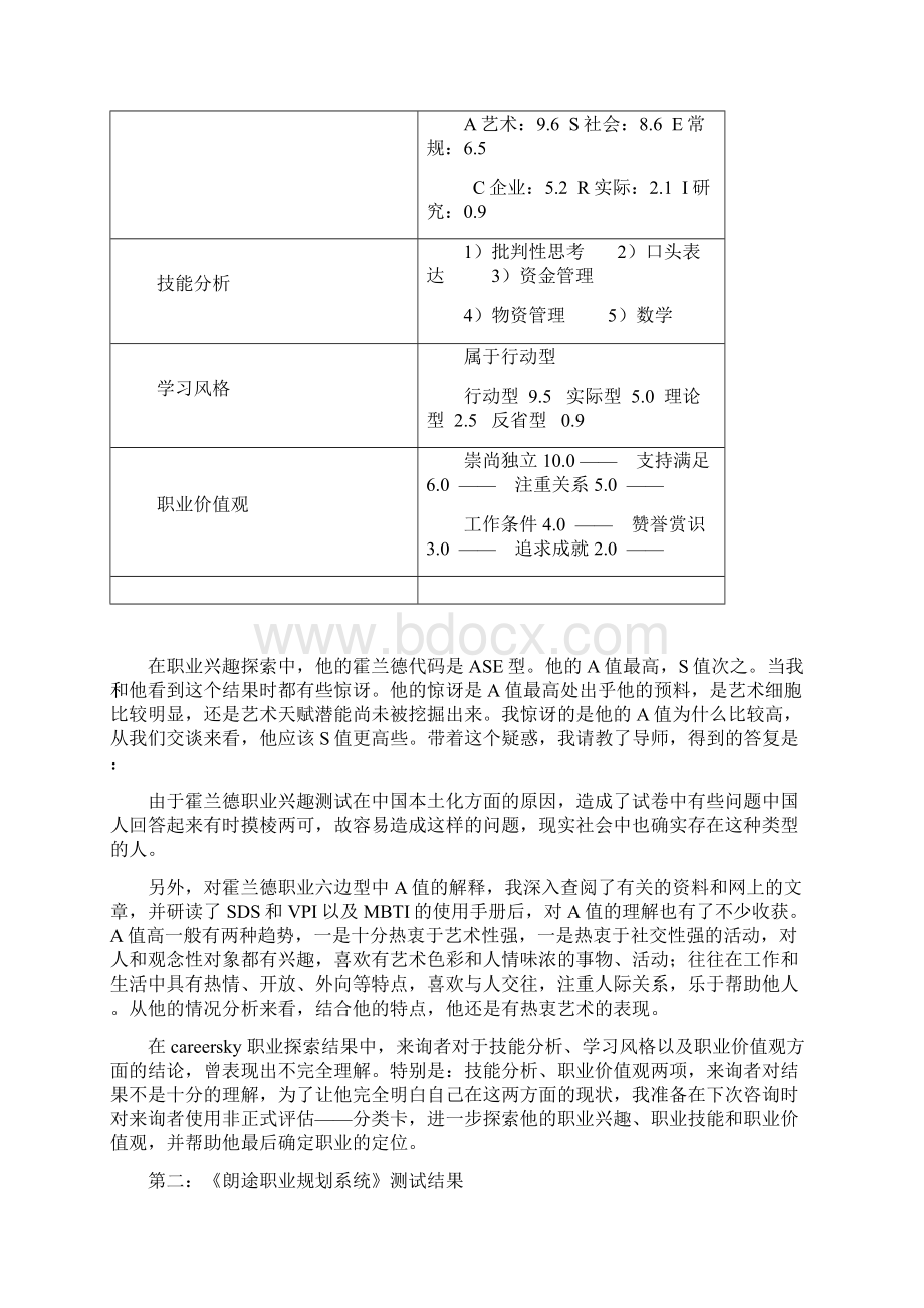 GCDF生涯规划案例报告.docx_第3页