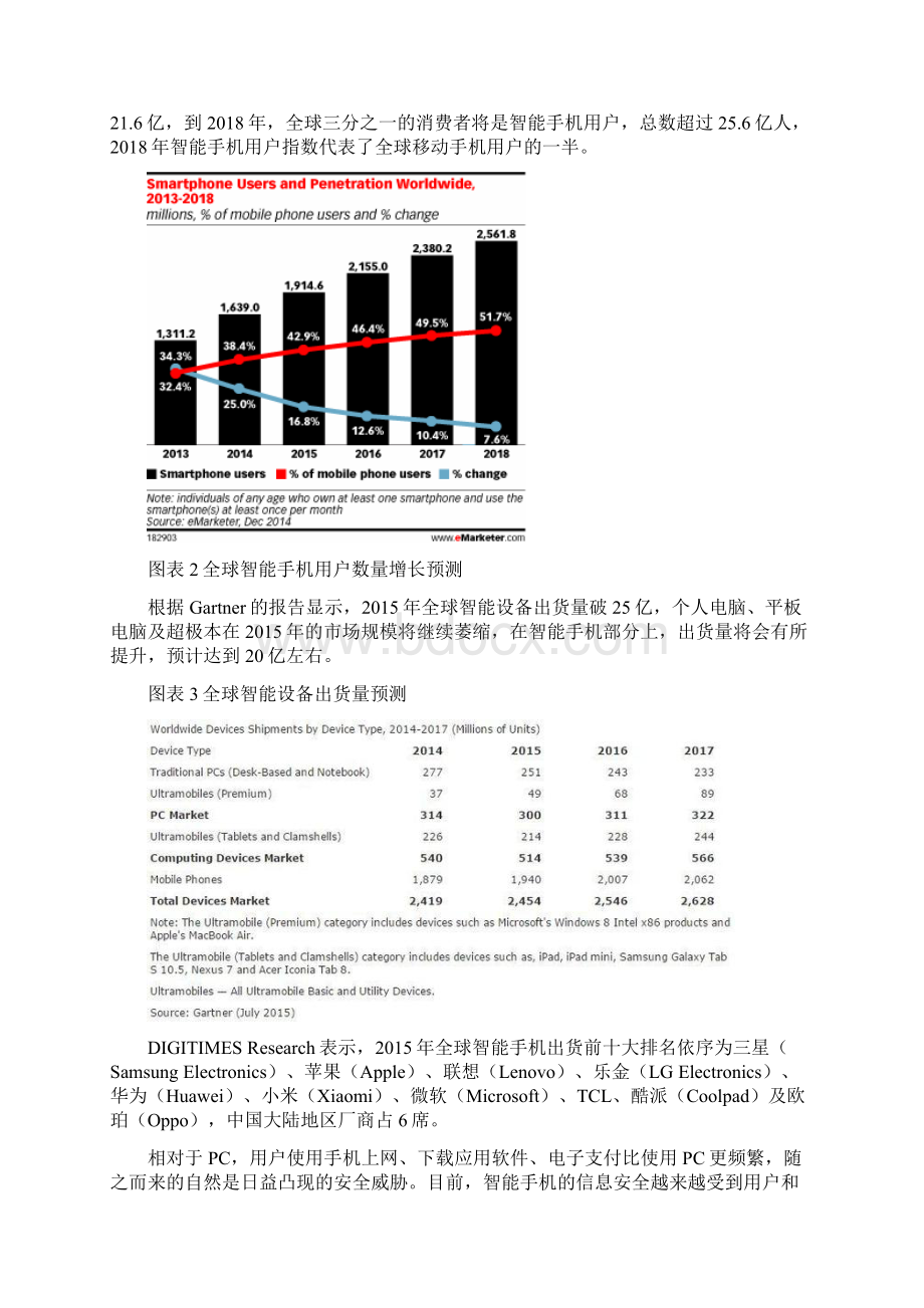 安全手机市场研究分析报告Word格式文档下载.docx_第2页