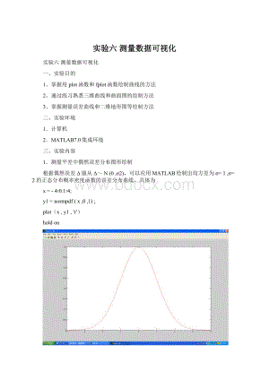 实验六测量数据可视化.docx