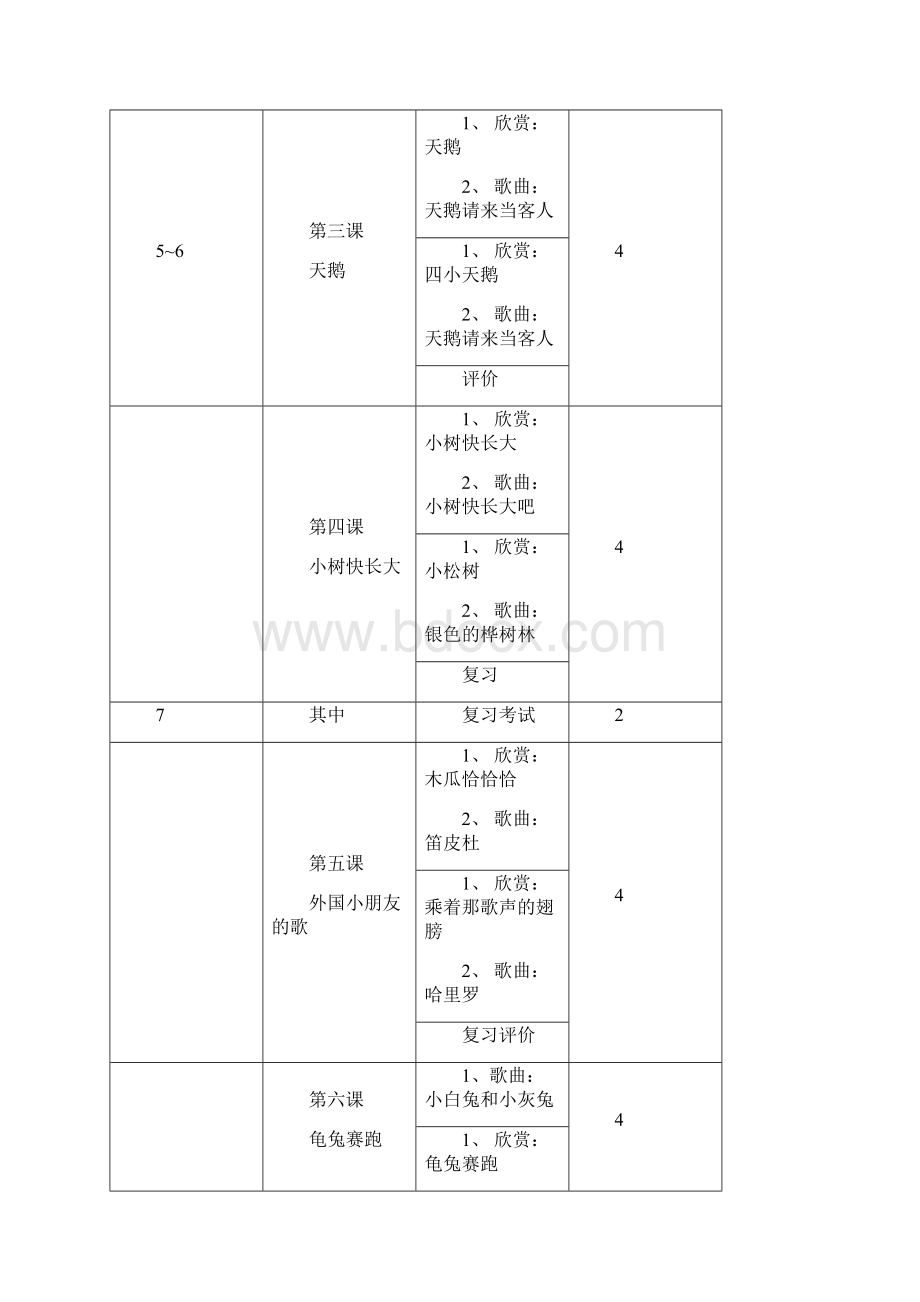 北京版小学音乐三年级上第五册教案.docx_第3页