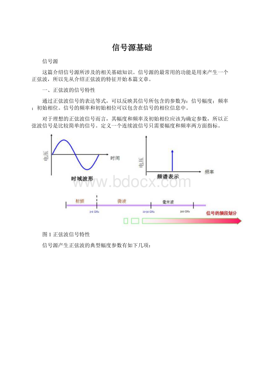 信号源基础.docx