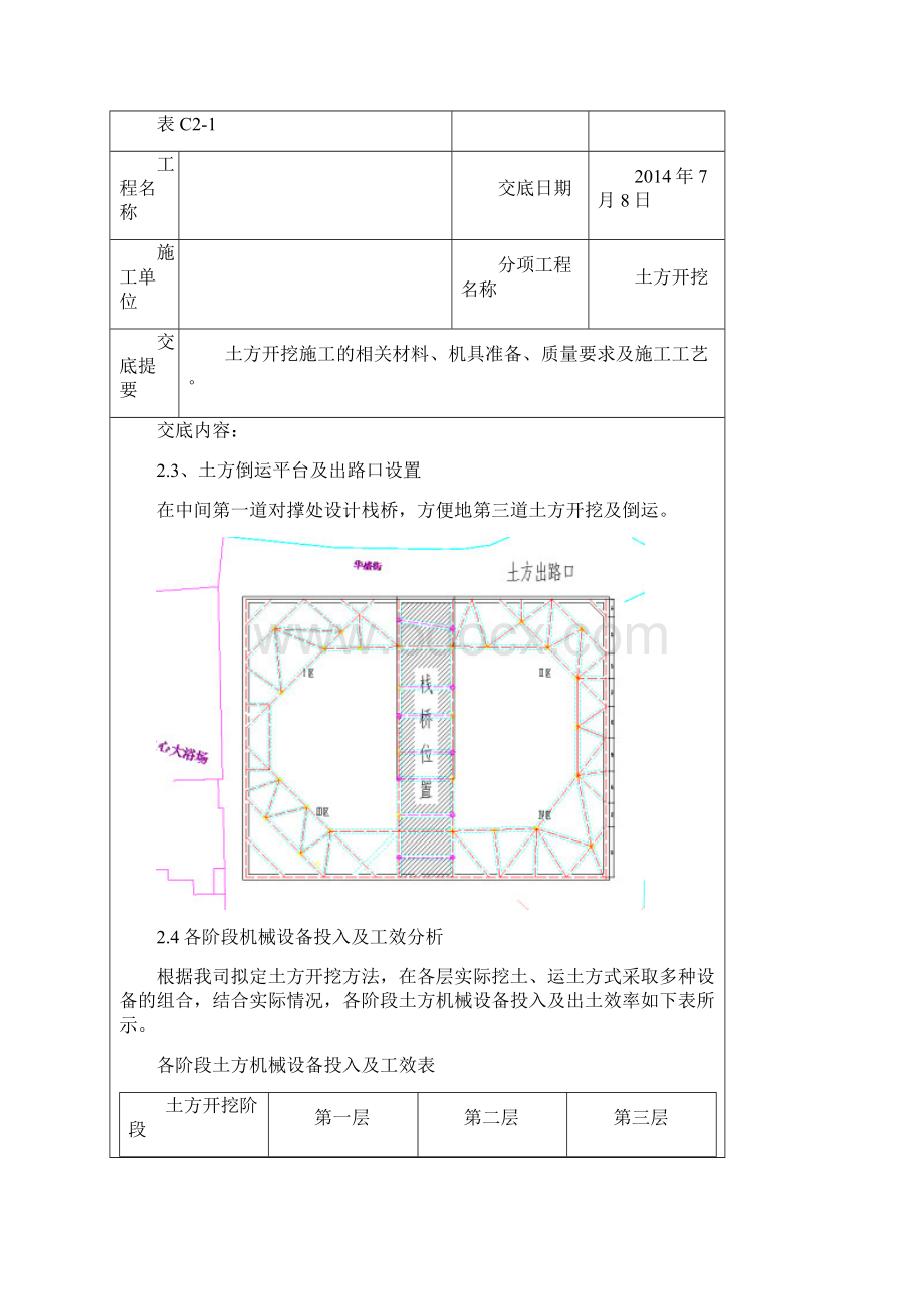 深基坑土方开挖技术交底大全记录.docx_第3页