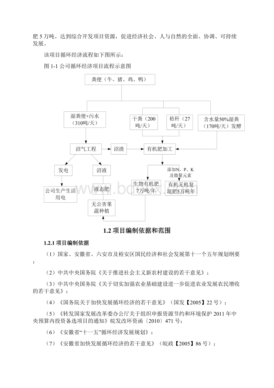 农牧业废弃物再生利用发电制肥循环经济示范项目可研报告.docx_第3页