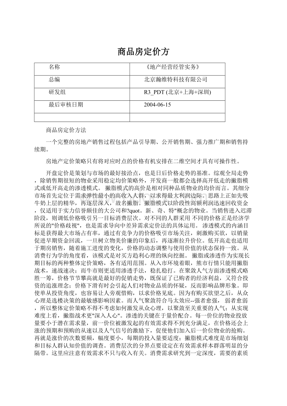 商品房定价方.docx_第1页