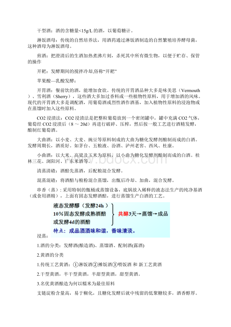 酿酒工艺学复习思考题docWord格式文档下载.docx_第2页