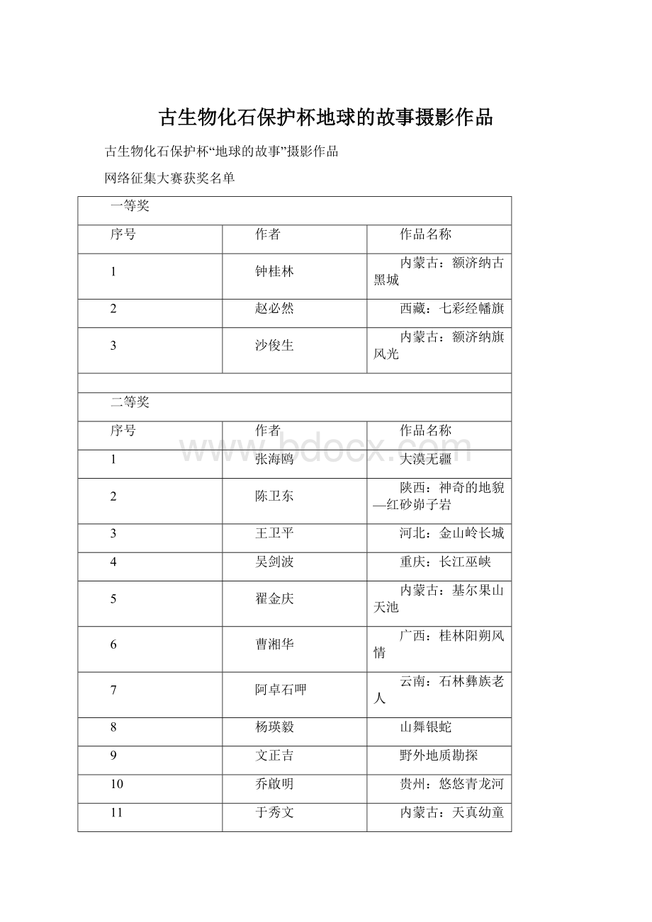 古生物化石保护杯地球的故事摄影作品.docx_第1页