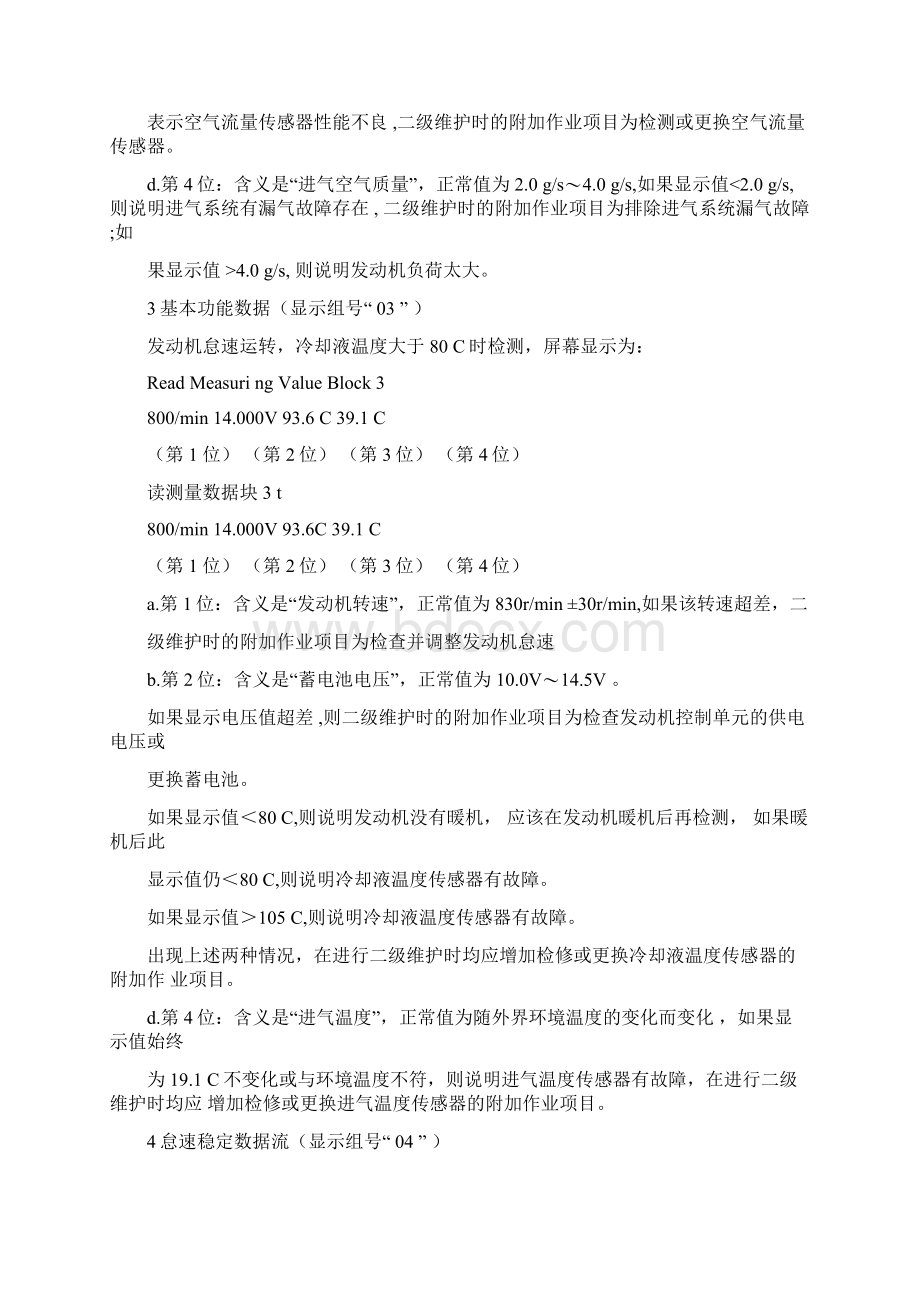 教你怎样看大众车数据流.docx_第3页