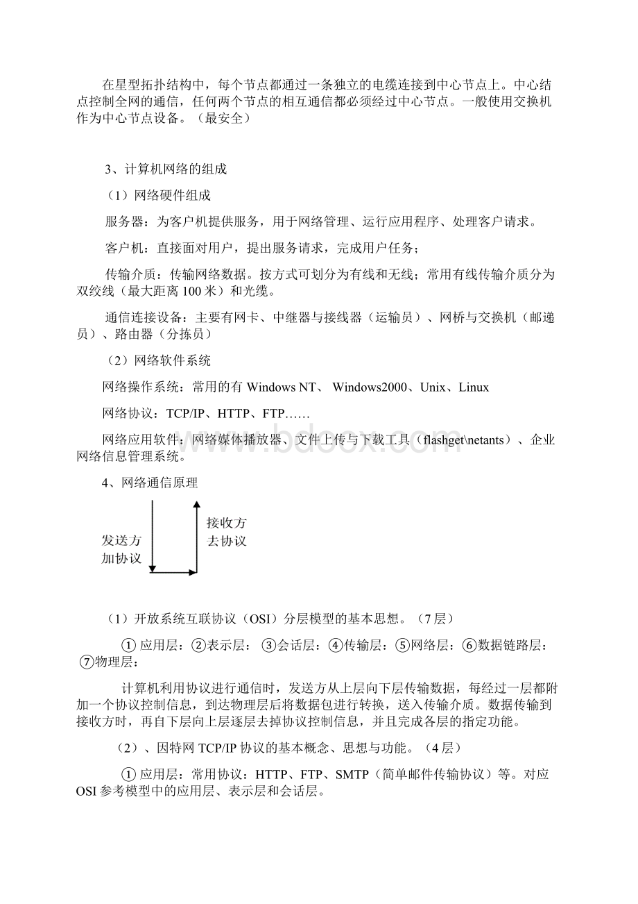 选修网络技术应用知识点题目文档格式.docx_第2页