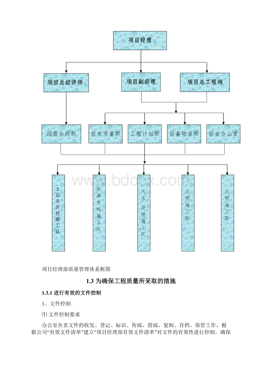 工程质量目标保证体系及管理措施.docx_第2页