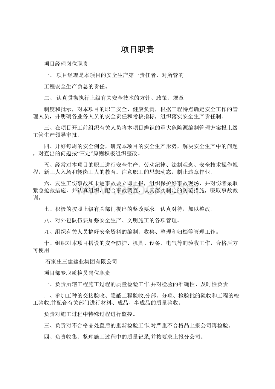 项目职责.docx_第1页