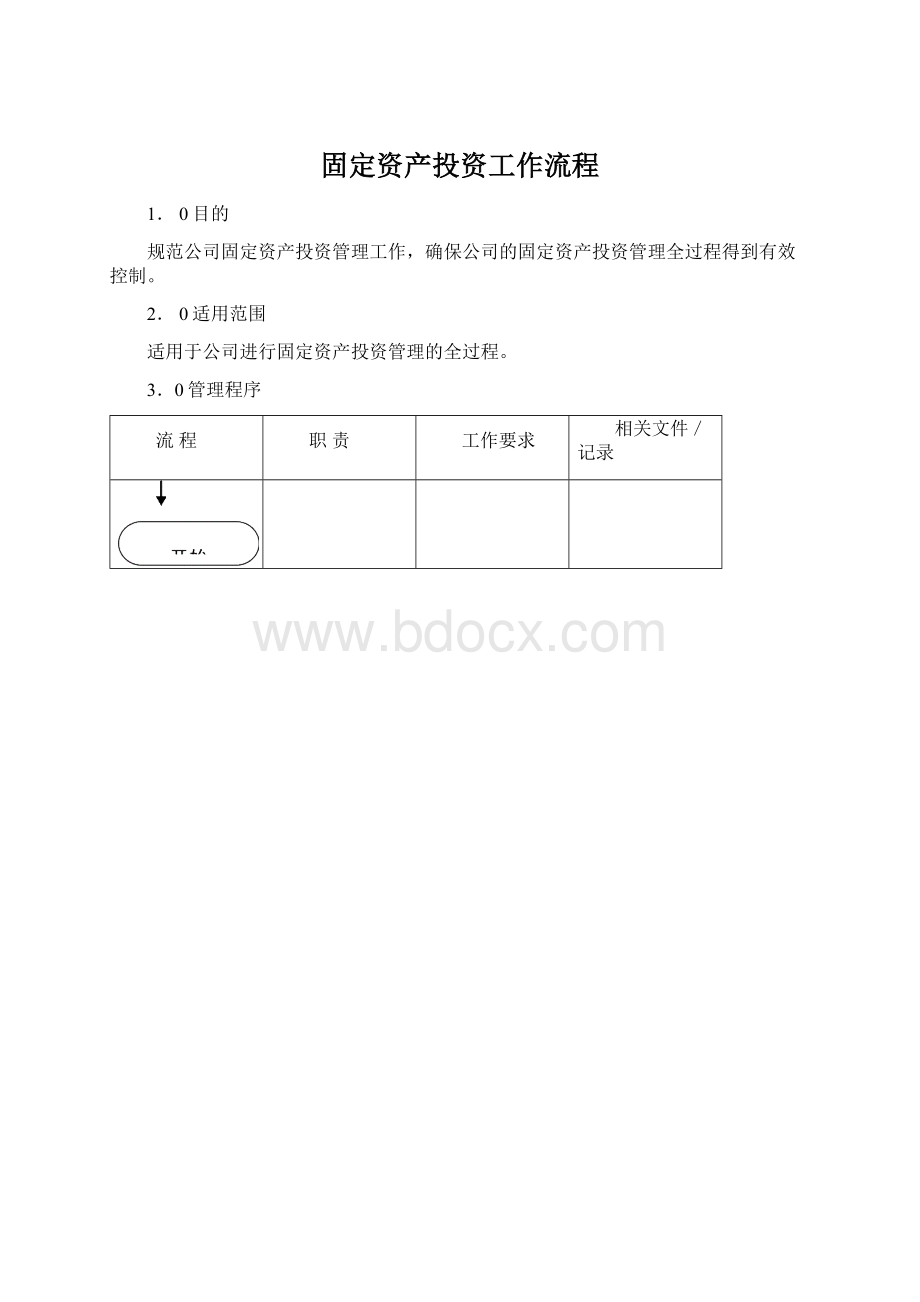 固定资产投资工作流程.docx