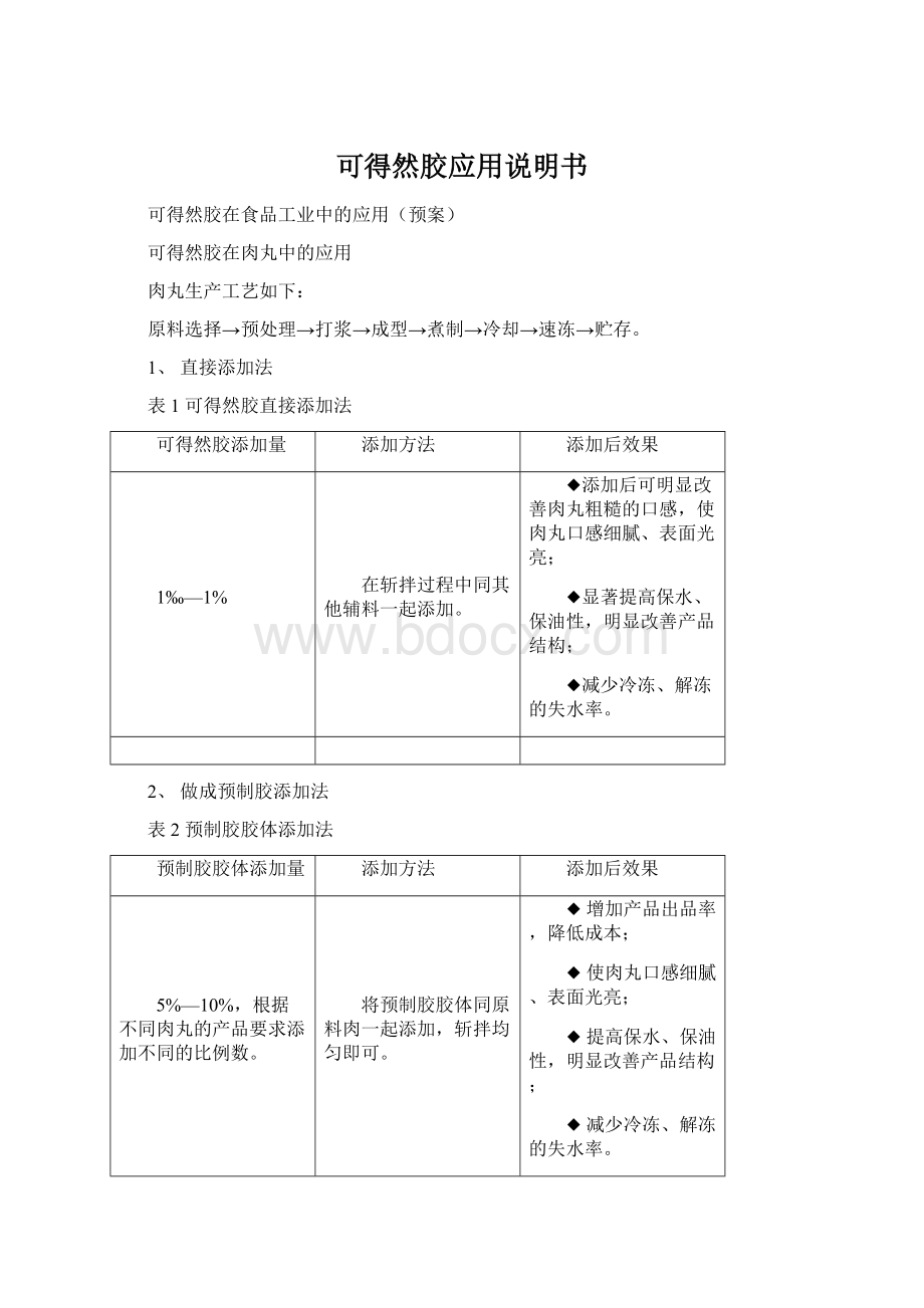 可得然胶应用说明书.docx