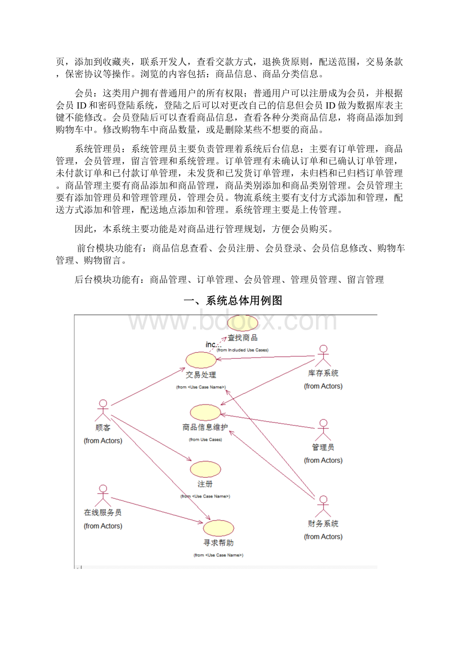 网上购物系统报告.docx_第2页