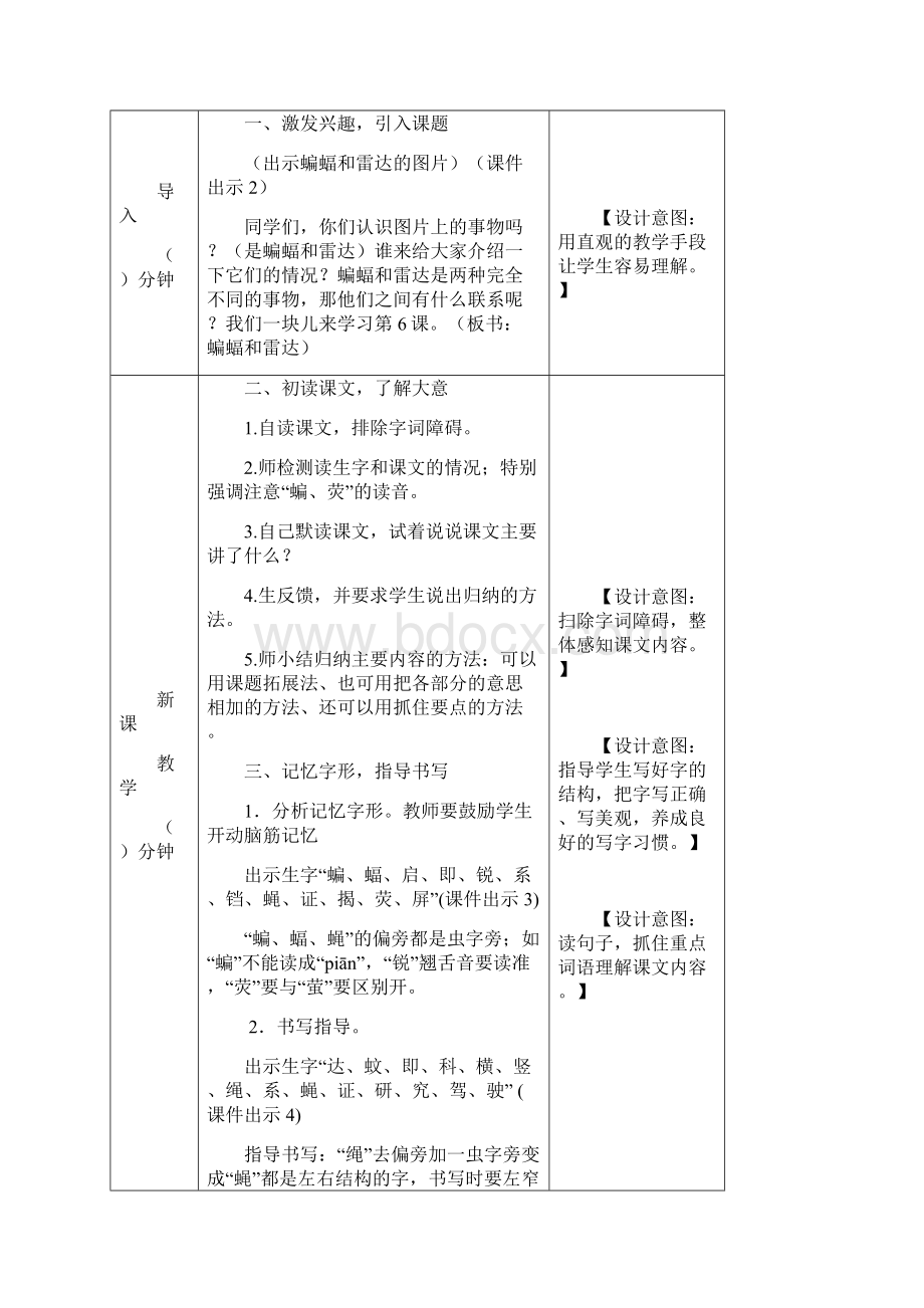 6 蝙蝠和雷达 教案.docx_第2页