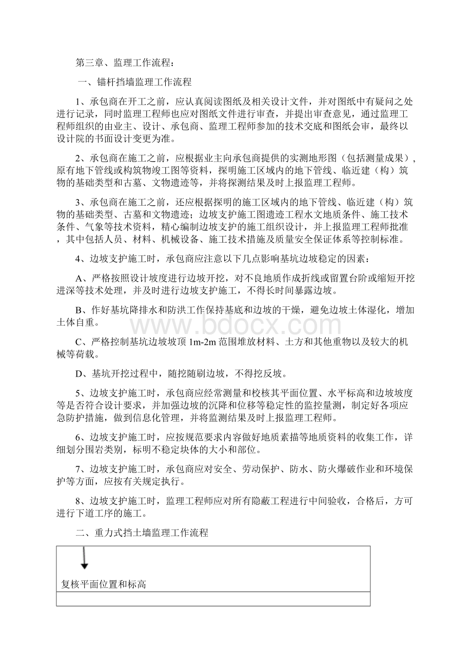 边坡支护格构梁监理细则模版Word格式文档下载.docx_第3页