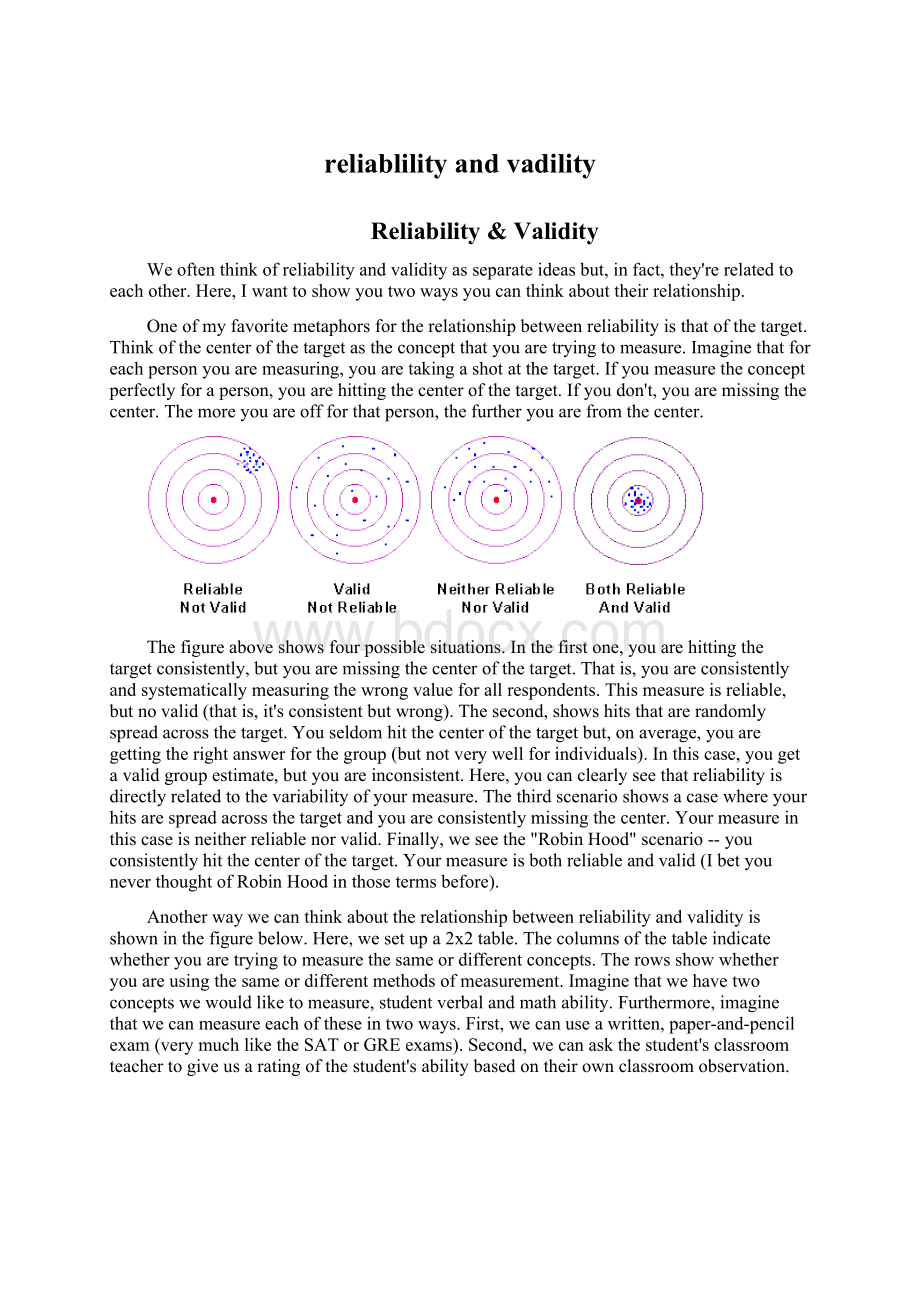reliablility and vadility.docx_第1页