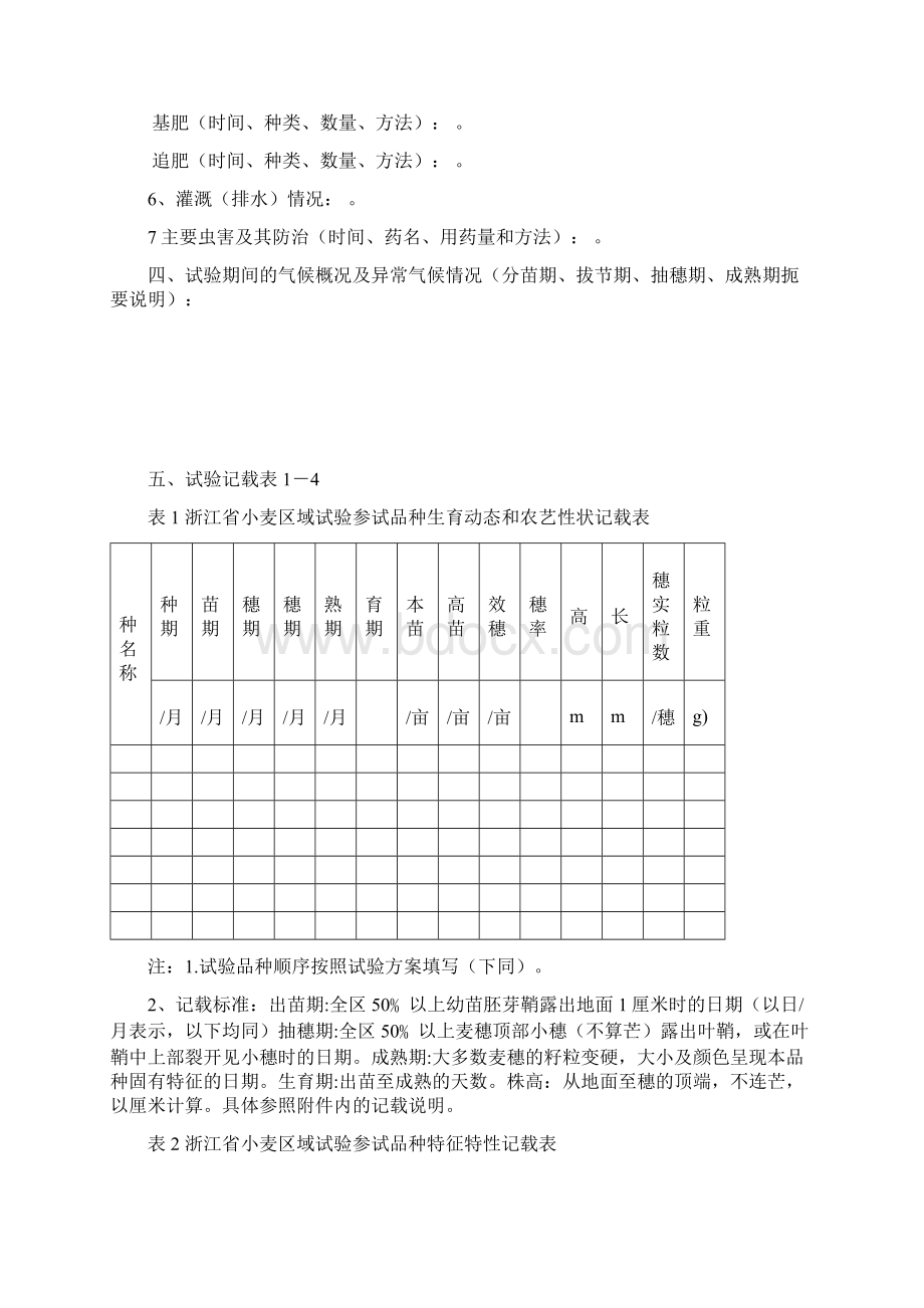 浙江小麦品种试验报告.docx_第2页