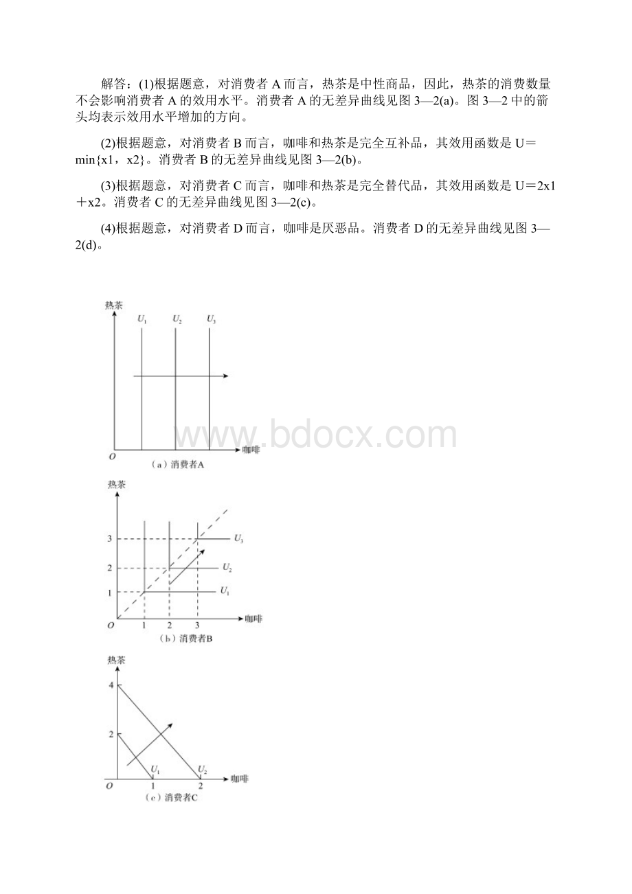 西方经济学 微观部分 第三章课后习题答案.docx_第3页