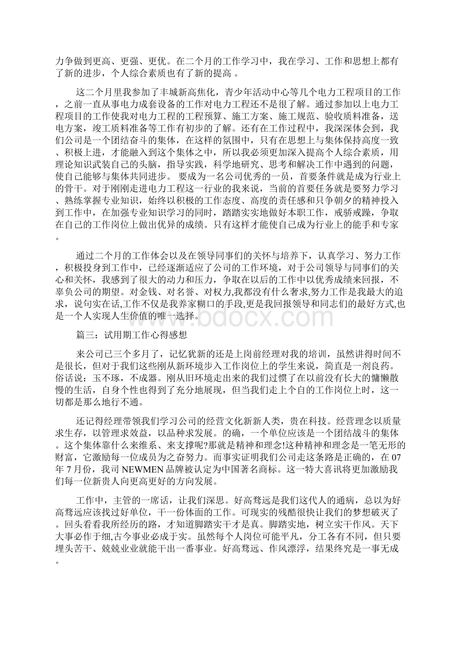 试用期工作心得感想范文精选.docx_第2页