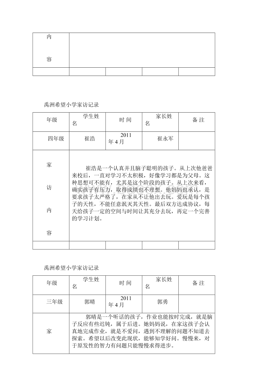 小学家访记录Word下载.docx_第3页