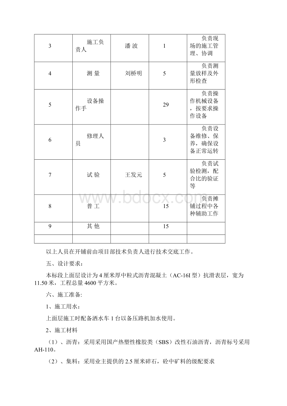 沥青砼上面层抗滑表层试验段施工方案.docx_第3页