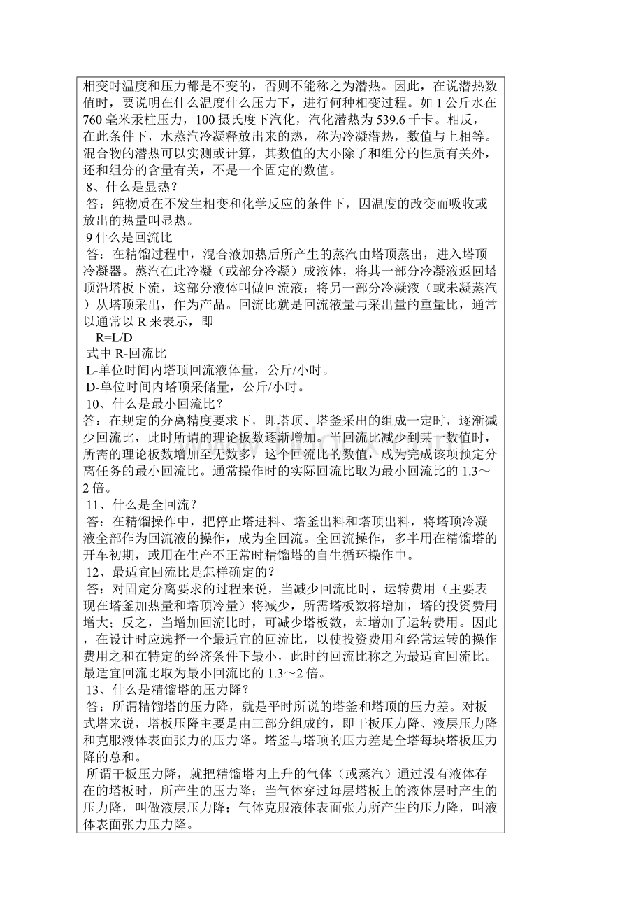 精馏操作基本知识文档格式.docx_第3页