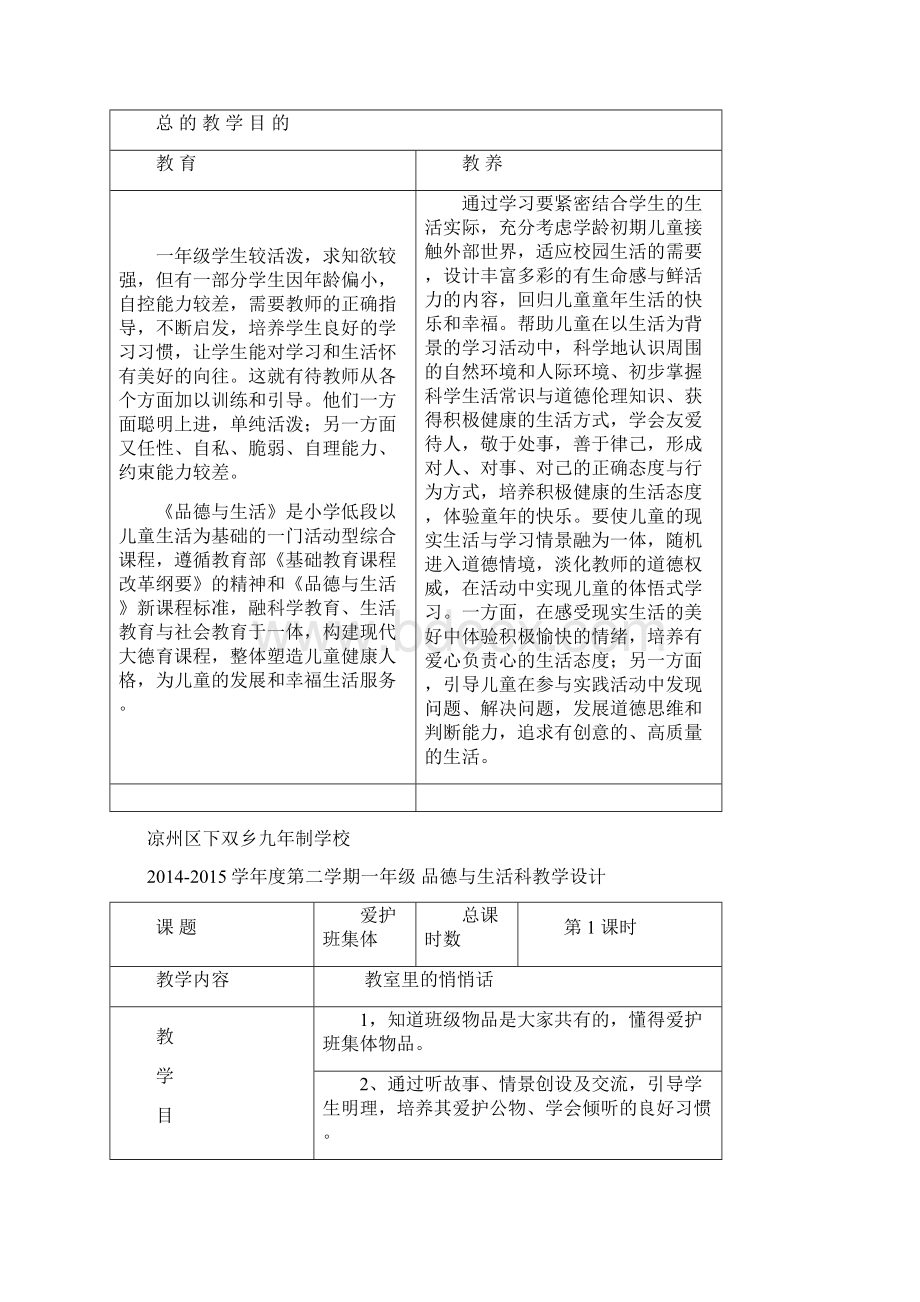 一年级思品下教案文档格式.docx_第3页