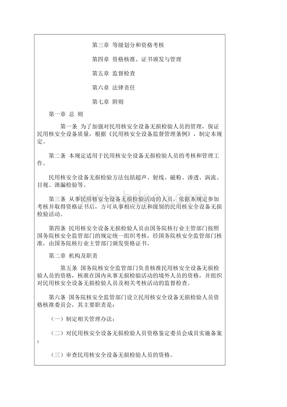 民用核安全设备无损检验人员资格管理规定HAF602.docx_第2页