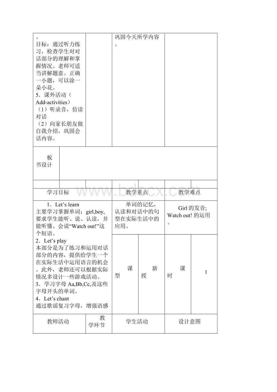 三年级下册英语教案Word文档格式.docx_第3页