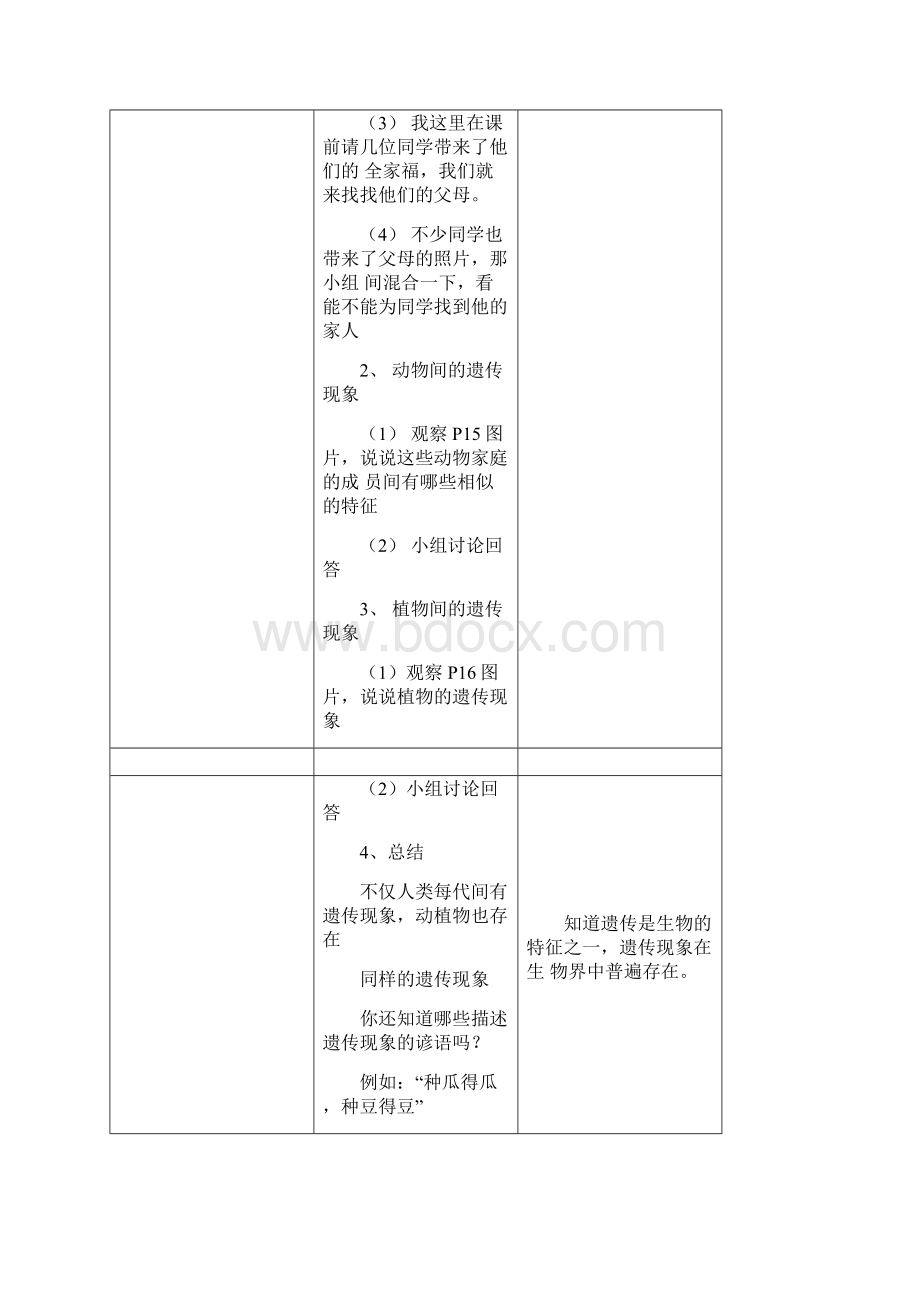 六年级科学下册第二单元遗传与变异doc.docx_第3页