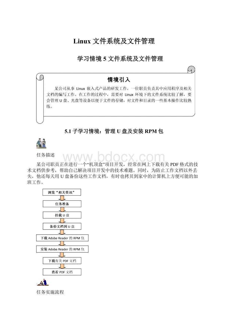 Linux 文件系统及文件管理.docx