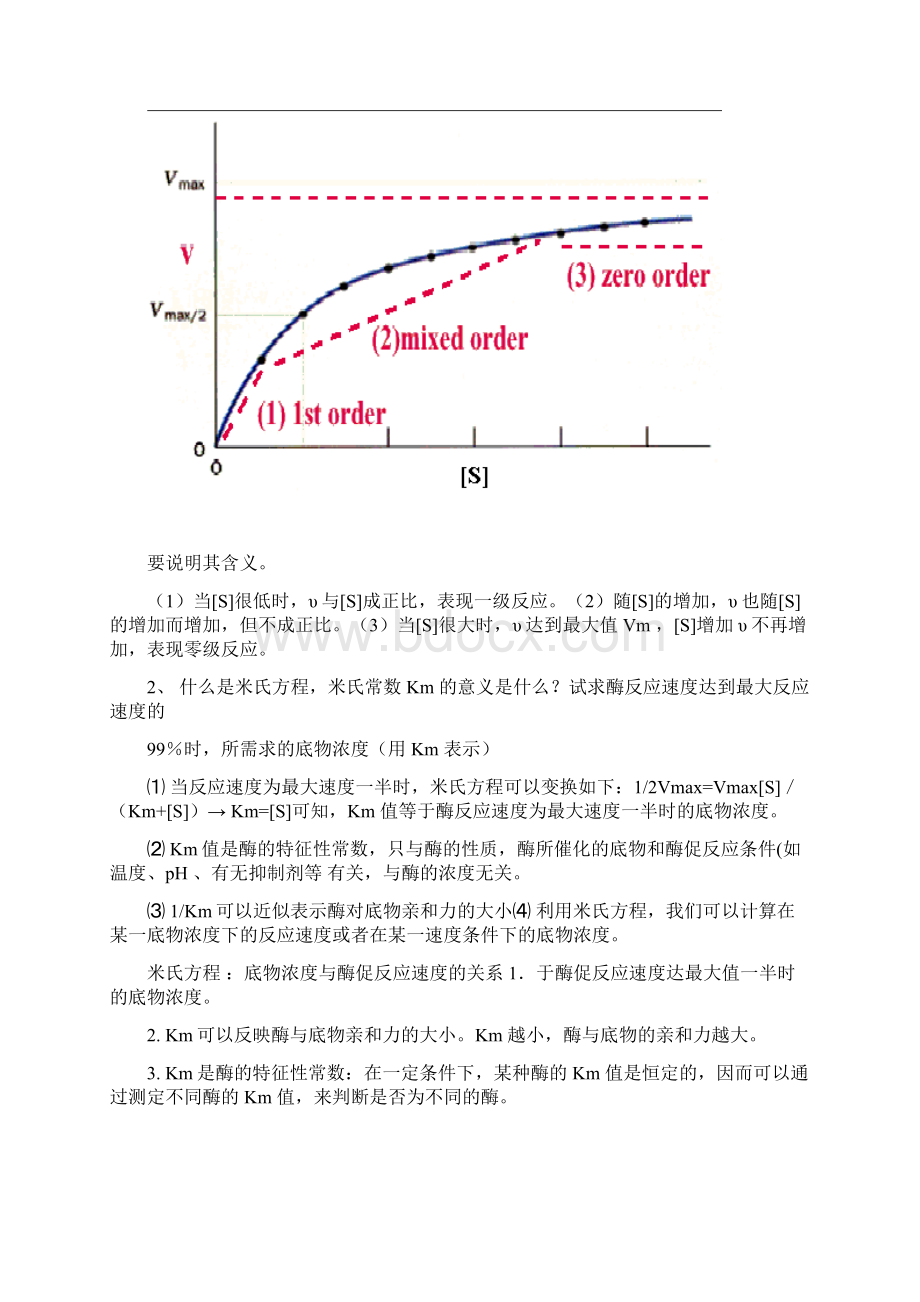 生物化学问答题和计算题Word文档下载推荐.docx_第2页